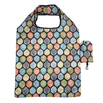 Fashion Printing Foldable Eco-Friendly Shopping Bag Tote Folding Pouch Handbags Convenient Large-Capacity For Travel Grocery Bag