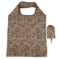 Fashion Printing Foldable Eco-Friendly Shopping Bag Tote Folding Pouch Handbags Convenient Large-Capacity For Travel Grocery Bag